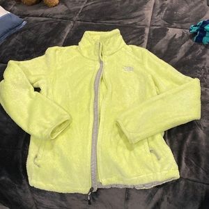 The north face zip up. Size medium.